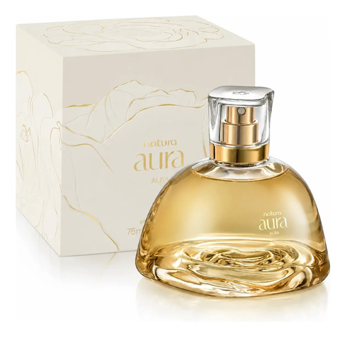 Eau De Parfum Feminino Aura Alba 75ml + Flaconete Oficial