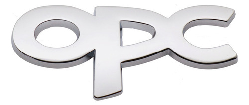 Adhesivo Metlico Con El Emblema De Opc Line Para Opel Insig
