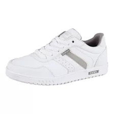 Tenis Para Caballero Color Blanco Bella Shoes Estilo 0611*01