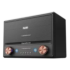 Caixa De Som Amplificada 1000w Nostalgie Gcr108 Gradiente Cor Preto 110v/220v