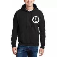 Sudadera Con Capucha De Dragón Ball Z Juvenil Color Negro