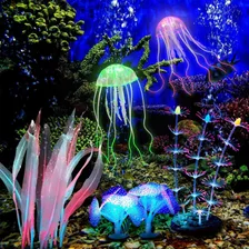 Boao - 9 Piezas De Acuario Para Acuario, Decoración De Acuar