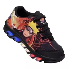 Tenis Infantil Led Naruto Orto Kids