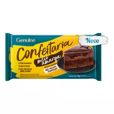 Cobertura Confeitaria Chocolate Meio Amargo Genuine -1kg