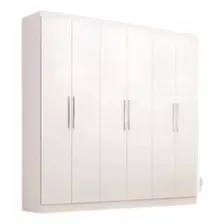 Guarda Roupa Herval 6 Portas Branco