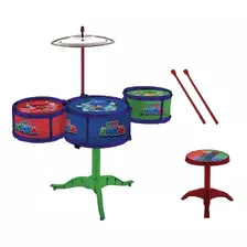 Bateria Infantil Pj Masks Pequena Candide 1735