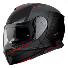 Casco Axxis Gecko Sv Capital Negro Mate