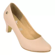 Zapatilla Rojo Intenso Mujer Beige Tipo Napa 079