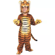 Disfraz Para Niño Pequeño De Tigre Talla 2-4 Años