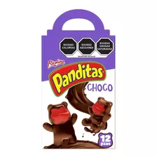 Panditas Fresa Cubiertas Sabor A Chocolate 12pzs