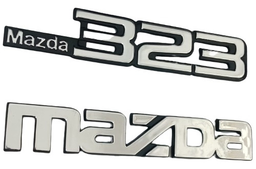 Foto de Emblemas Trasera, Para  Mazda 323 Autoadhesivos