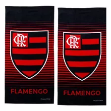 Kit Toalha De Banho Flamengo Bouton(2 Pecas)