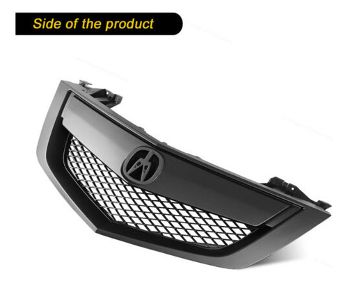 Front Bumper Fits 2010-2013 Acura Mdx Upper Grille Upper Yyc Foto 3
