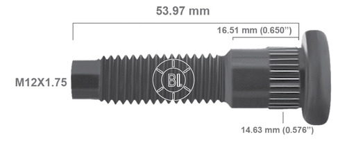 Birlo P/ Ford Expedition 4x4 1996-2000 Rueda Delantera Foto 2