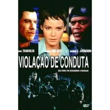 Dvd Violação De Conduta - John Travolta