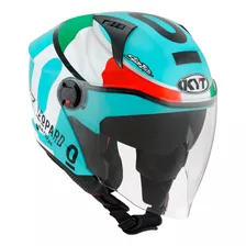 Capacete D-city Dennis Foggia Leopard Kyt