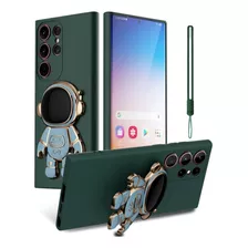 Funda Para Motorola Silicona Líquida Soporte De Astronauta