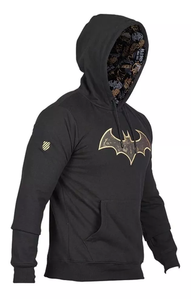 Sudadera Batman Para Caballero Modelo Smbm Neg Xl