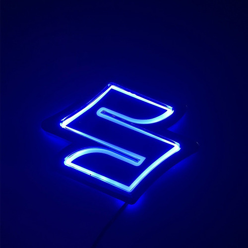 5d Luz Led Con Logotipo De Coche Con Emblema Suzuki Genial Foto 5