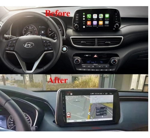 Radio Hyundai Tucson Ix35 2019+ 2g Ips Carplay Android Auto Foto 5