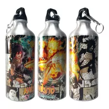 Garrafinha Naruto Sasuke Shippuden Anime Personalizada 600ml