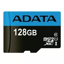 Tarjeta De Memoria Adata Ausdx128guicl10 85-ra1 Premier Con Adaptador Sd 128gb