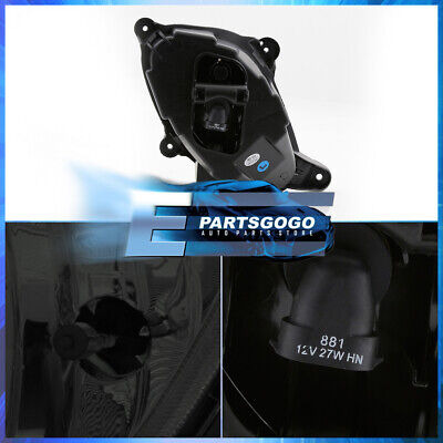 For 10-12 Hyundai Genesis Coupe Smoked Bumper Driving Fo Aac Foto 3