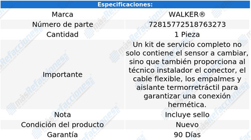 Para Chevrolet Silverado 3500 Classic V8 6.0l 2007 Walker Foto 6