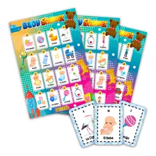 Lotería Baby Shower Feliz Niño 200 Tablas Imprimibles Juegos