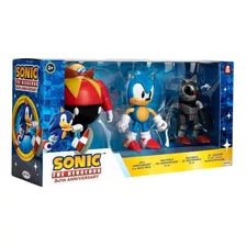 Sonic Hedgehog - Multipack Sonic Dr Eggman Y Mecha Sonic 4 