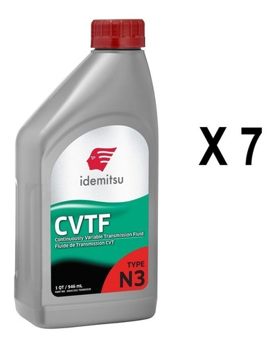 Idemitsu Aceite Transmision Cvt Infiniti Ns-3; 6.622 Lt Foto 2