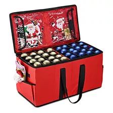 Caja De Almacenamiento Grande Adornos De Navidad Cremal...