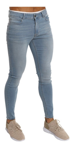 Calça Jeans Premium Super Skinny Lycra Masculina Offert