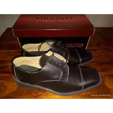 Zapatos De Vestir Hombre Marca Vulcano Nro 40. Cómo Nuevos