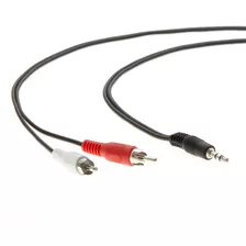 Cable De Audio Estereo 3,5 Mm Macho A 2 Rca Macho | 7,6 M