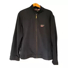 Campera Etiqueta Negra Bomber Racing Team Liviana Impecable!