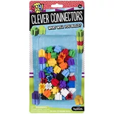 Bloques De Construcción Toysmith Clever Connecters, Incluye 