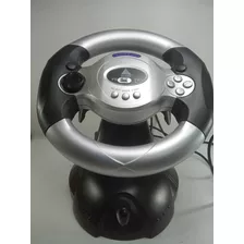 Joystick Volante Controle Ps1 Ps2 Pc Speed Racer Clone 