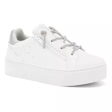 Tênis Ramarim Feminino Cor Branco/prata