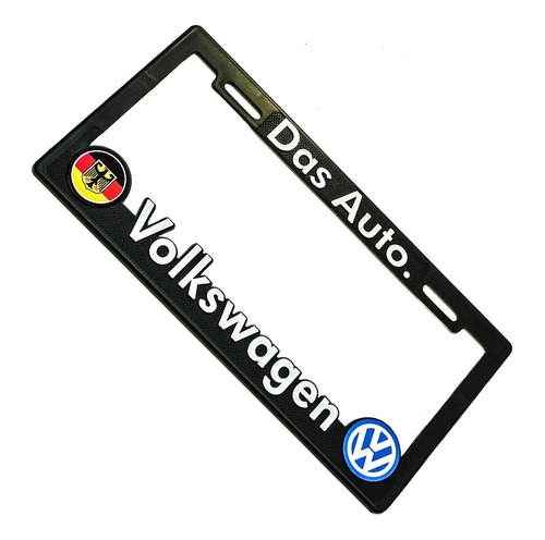  Portaplacas Premium Volkswagen Aguila Juego 2 Piezas Foto 4