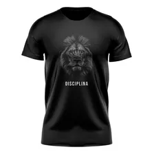 Camiseta Camisa Academia Dry Fit Masculina Musculação Leão