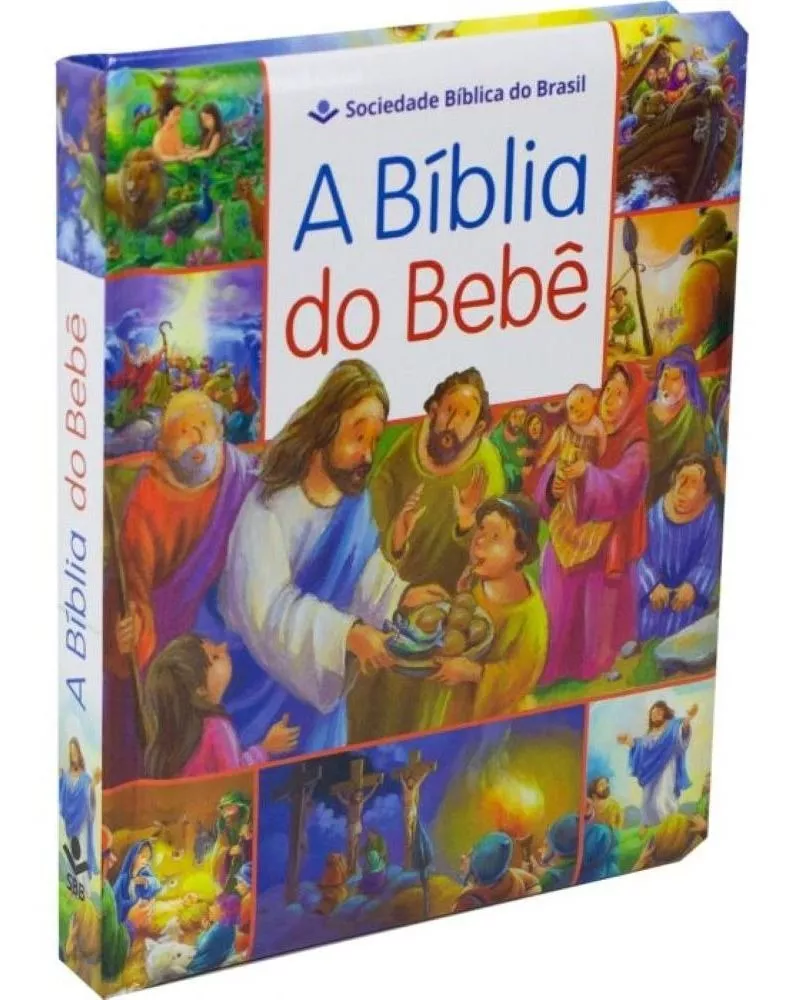 A Bíblia Do Bebê Com Histórias Bíblicas Capa Dura Ilustrada