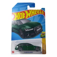 Hot Wheels '17 Audi Rs 6 Avant Verde Hw Wagons Nuevo Sellado