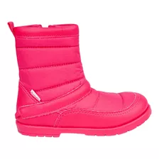 Bota Infantil Feminina Pampili Rubi Rosa Tec - 141071