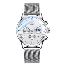 Reloj De Acero Inoxidable Para Hombre, Vestido, Duradero, Cr