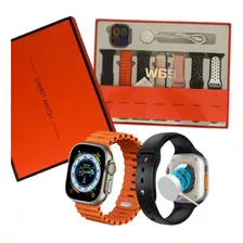 Relógio Inteligente Smartwatch 49mm Com 7 Pulseriras Color