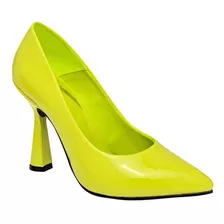 Zapatilla Cerrada Clasben Prusia Mujer Color Amarillo E6