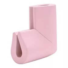 Protetor Para Quina De Mesa Vidro Formato U Comtac Kids 4225 Cor Rosa-claro