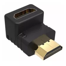 Adaptador Para Cabo Hdmi 90 Graus Em L Macho X Fêmea