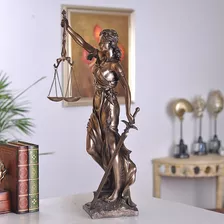 Decoración De Estatua De La Diosa De La Justicia Timez